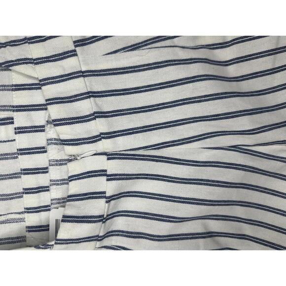 Forever 21 classic blue and white striped cotton halter romper Size Small - Picture 6 of 6